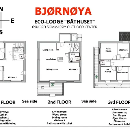 Ecolodge Bathuset 69Nord Sommaroy Room photo